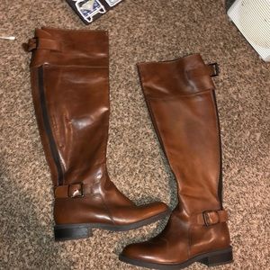 Aldo high light brown boots